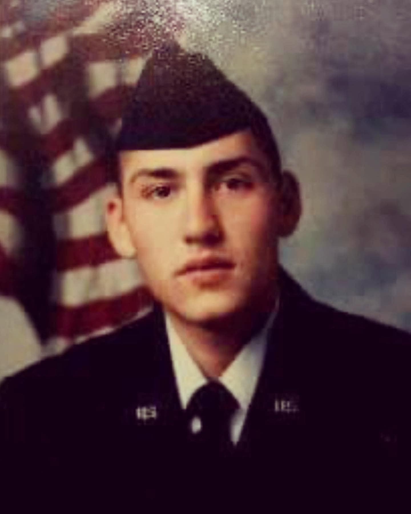 Studio portrait of Dr. Paulo F. Cortes in United States Air Force service dress
